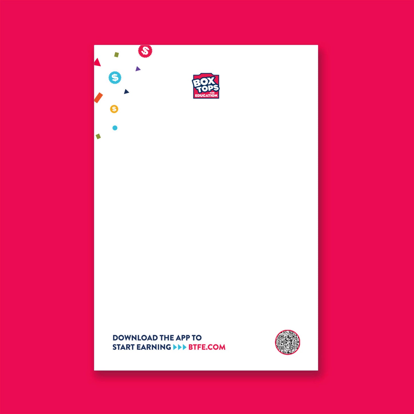Box Tops for Education 4" x 6" Color Post-it® Notes - 25 Sheets (Set of 10)