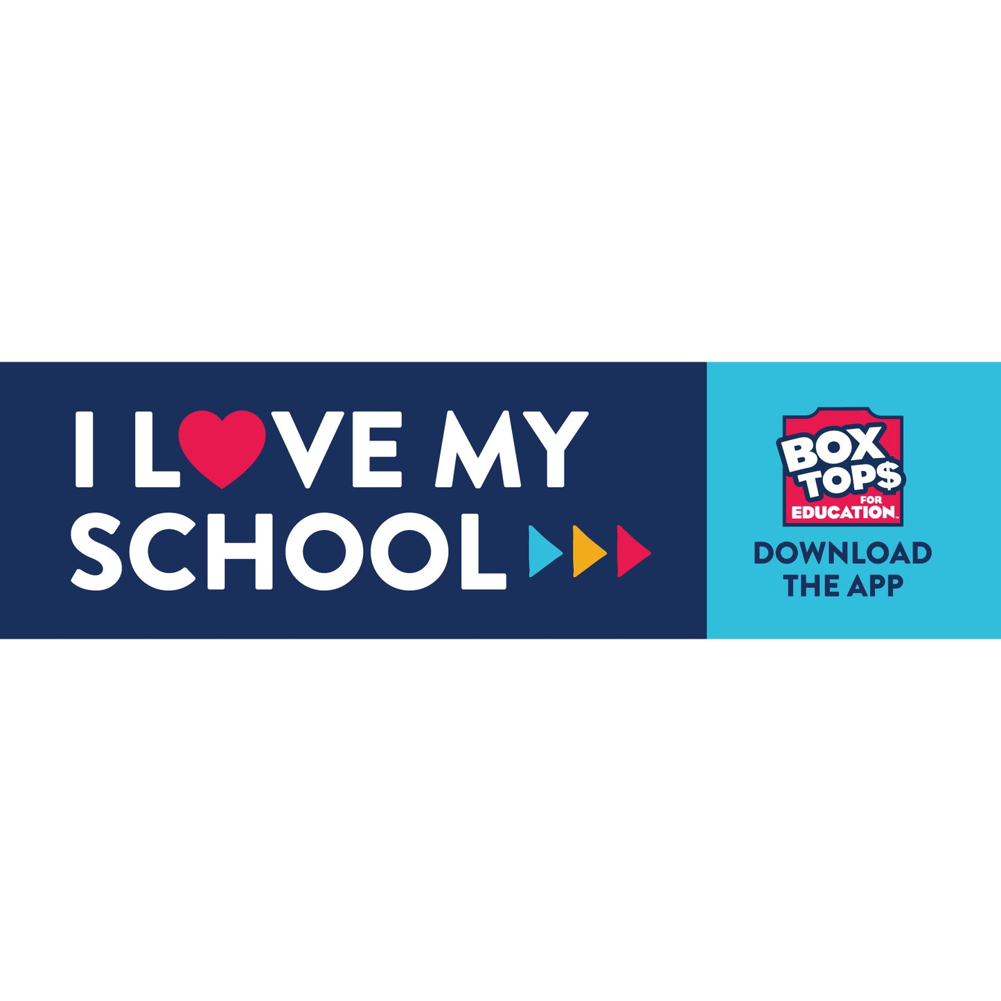Box Tops for Education Bumper Stickers (Set of 10)
