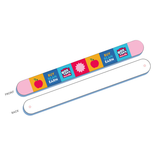 Box Tops for Education Silicone Slap Bracelets (Set of 10)
