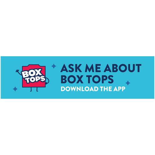 Box Tops for Education Bumper Stickers (Set of 10)