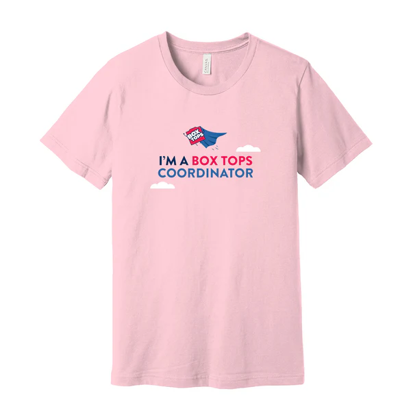 Box Tops for Education Unisex Jersey Short Sleeve Tee - Pink